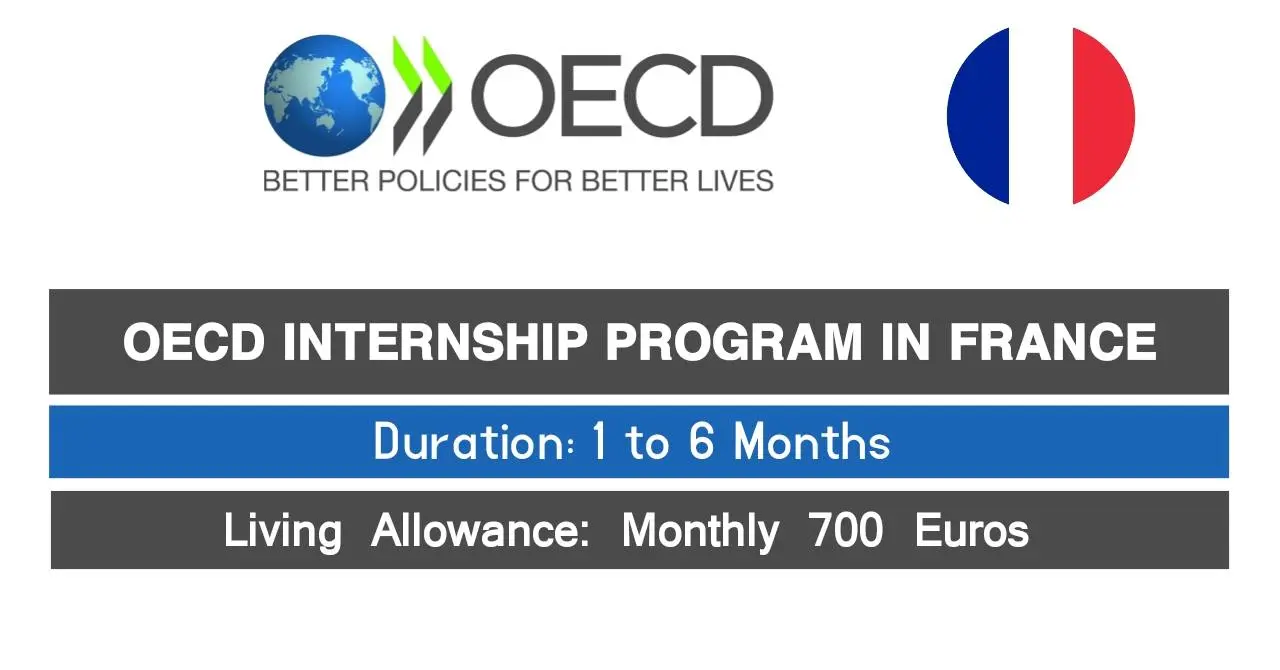 Fully Funded Internship In France | OECD 2023-24