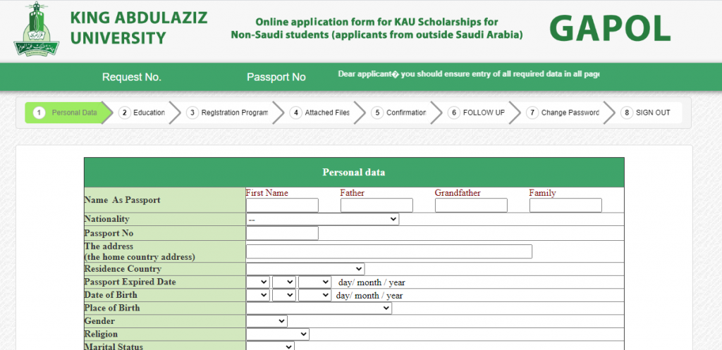 King Abdul-Aziz University Scholarships 2022 >alarabijobs.com