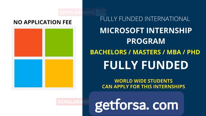 Microsoft Internship Program 2021 | Fully Funded Intern