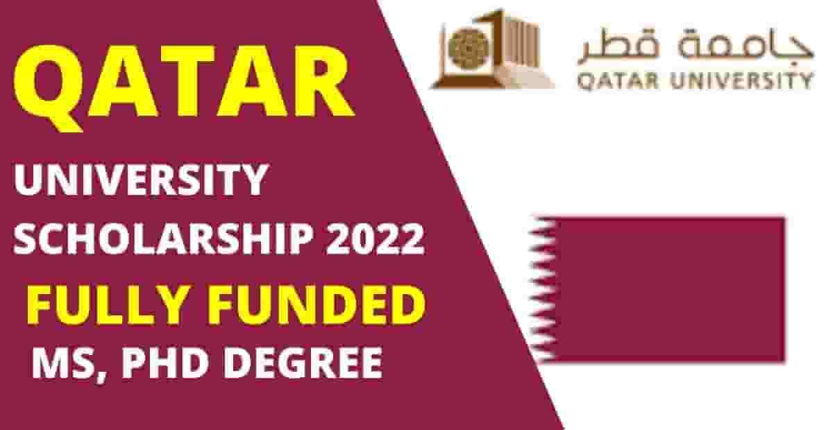 qatar university phd scholarship 2023