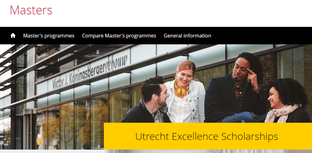 Utrecht Excellence Scholarships 2022 in the Netherlands | Fully Funded
