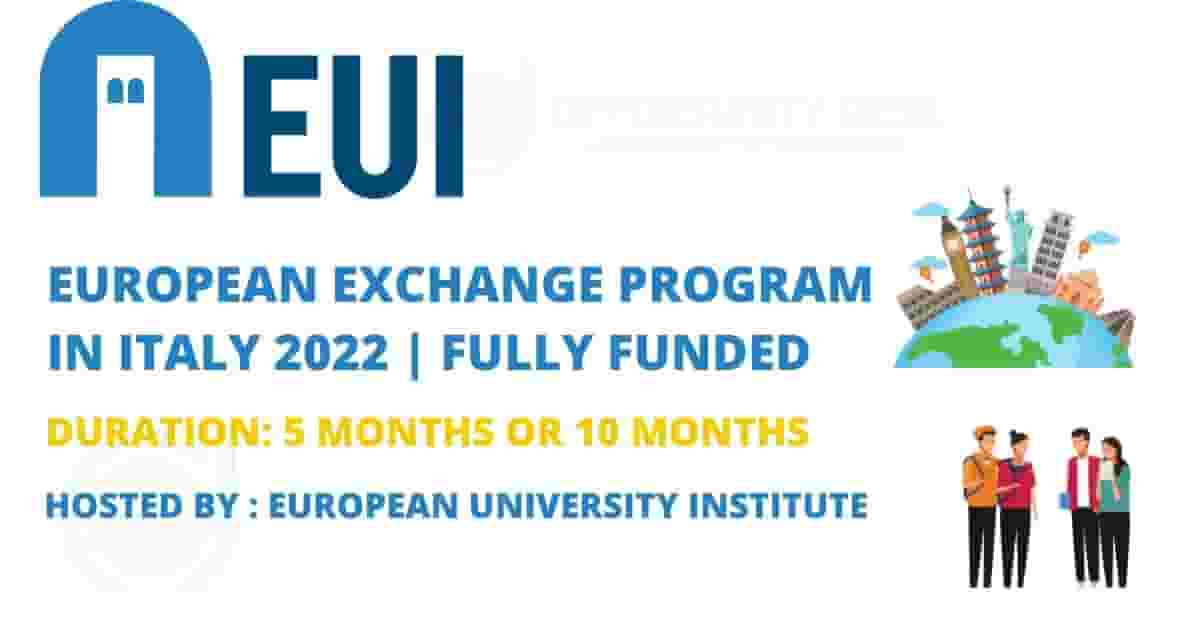 EUI Leadership Program in Italy 2022 | Fully Funded Intern