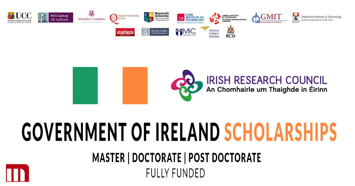 Ireland Government Scholarship 2022 - Fully Funded | Study in Ireland