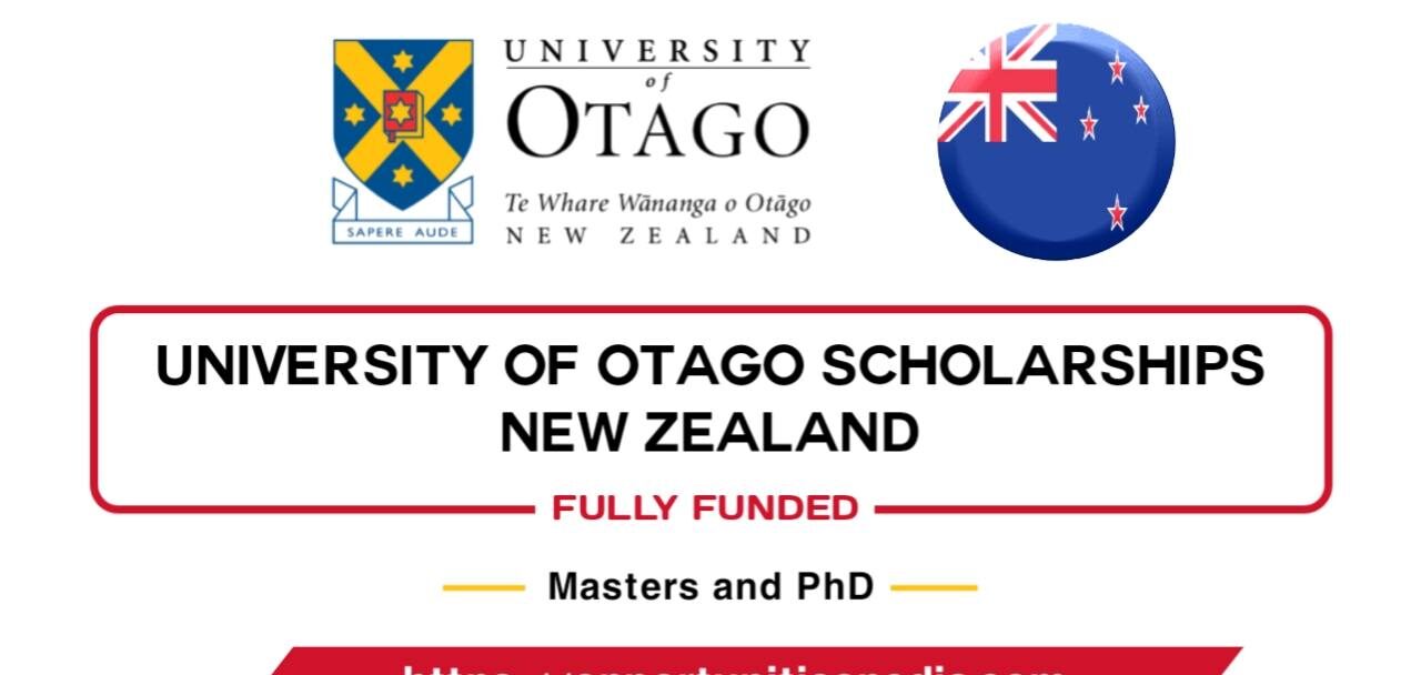 New Zealand Government Scholarship 2022 at University Of Otago | Fully Funded
