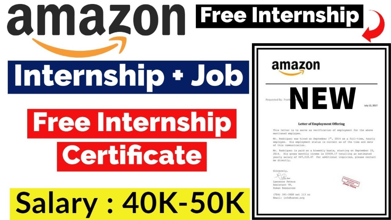Amazon Propel Program (APP) Internship Summer 2023 (US) Fully