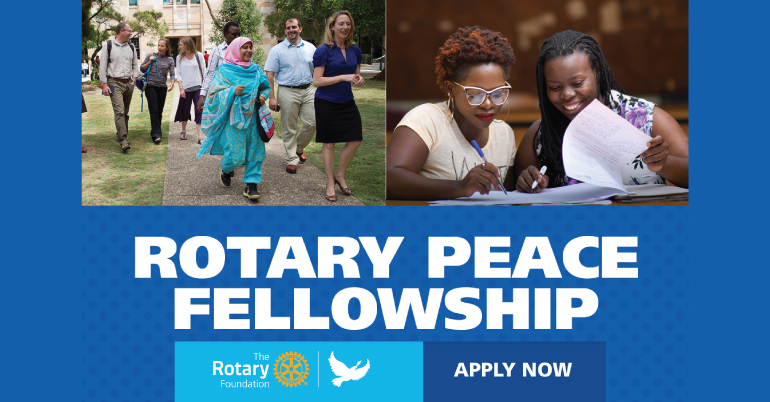 Rotary Peace Scholarship Program 2023-2024 | Fully Funded