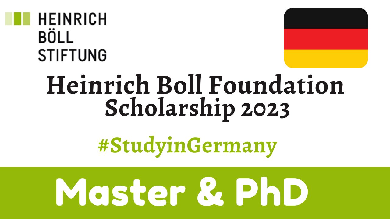 Heinrich Böll Foundation Scholarships in Germany 2023