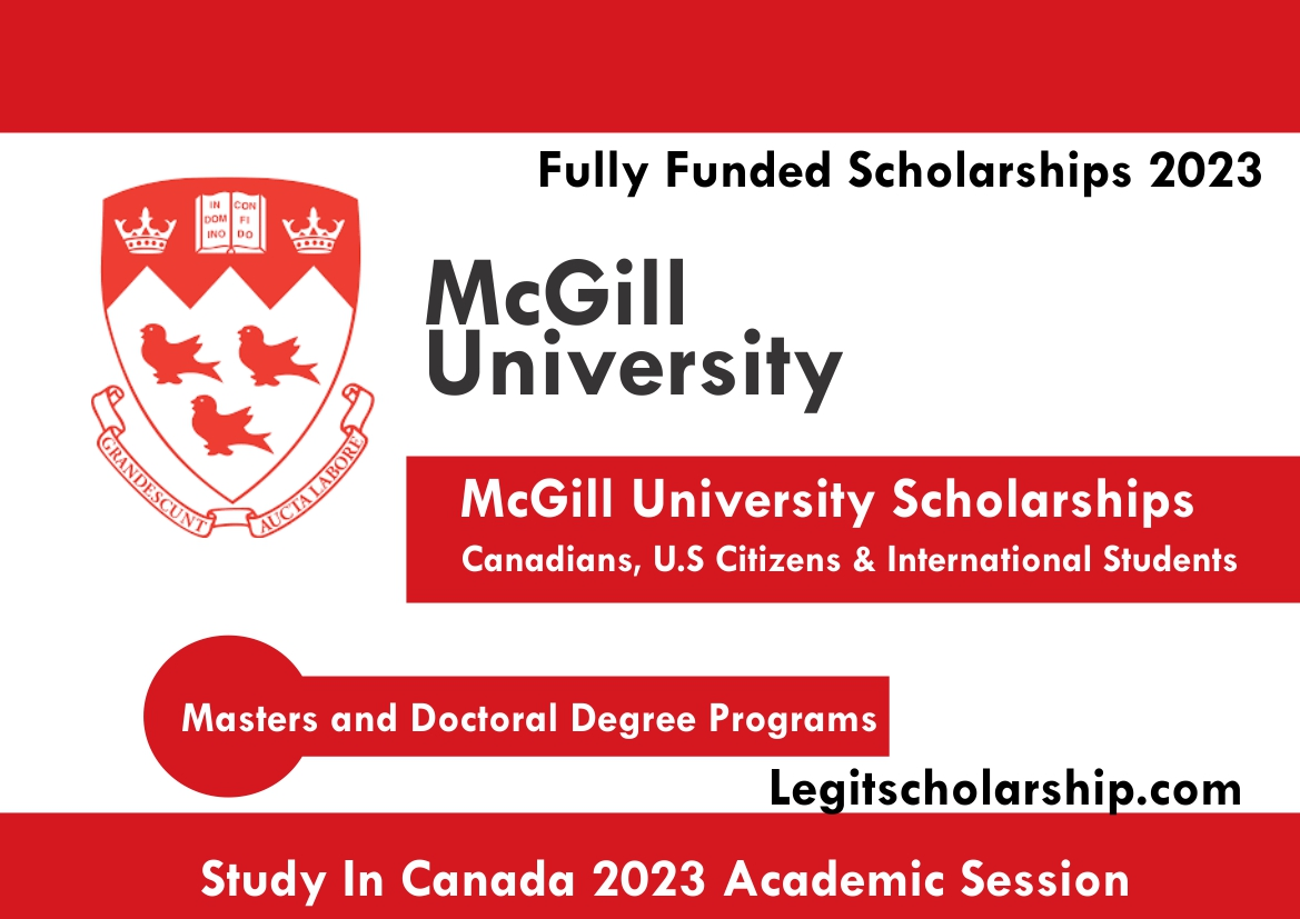 McGill University Scholarships To Study Medicine
