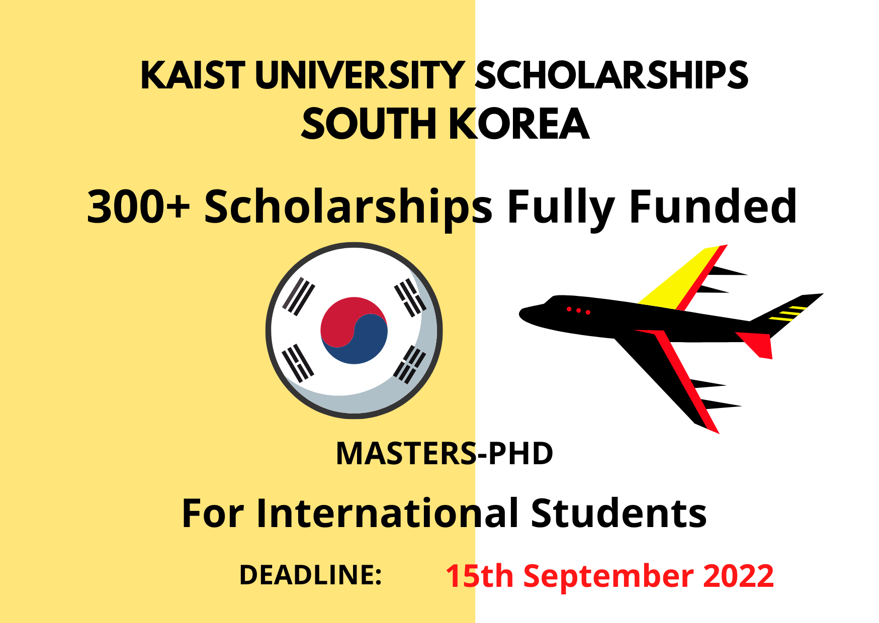 KAIST University Scholarship in South Korea 2023 Fully Funded
