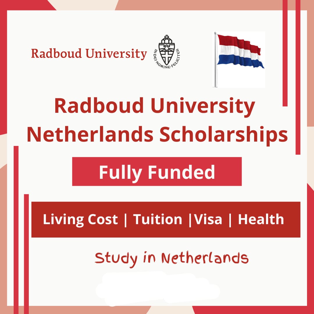 Radboud Scholarship for International Students 2023, Netherlands