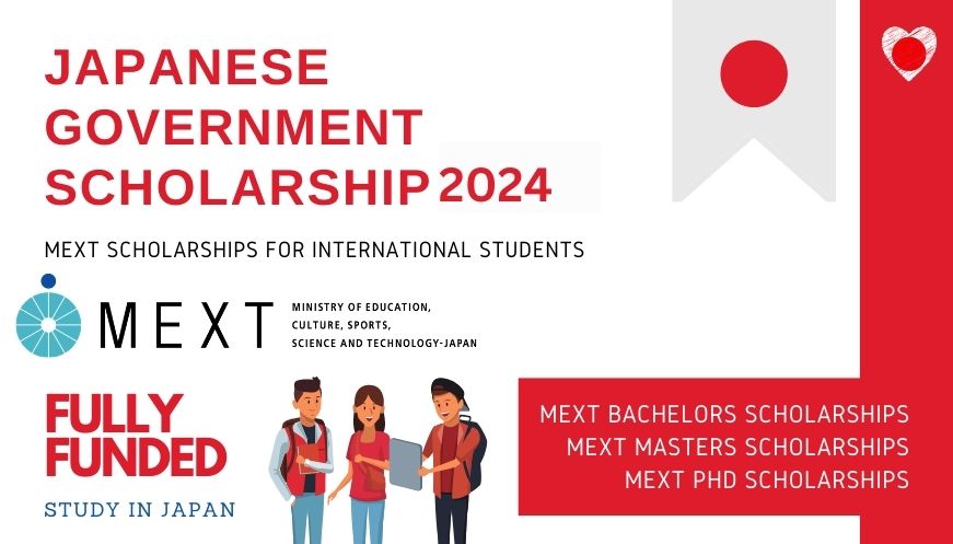 MEXT Japanese Government Scholarship 2023 Fully Funded