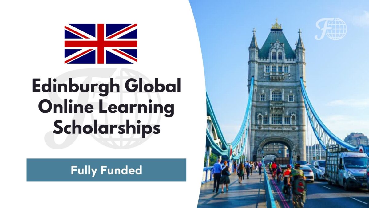 Edinburgh Global Online Learning Masters Scholarships 2023, UK