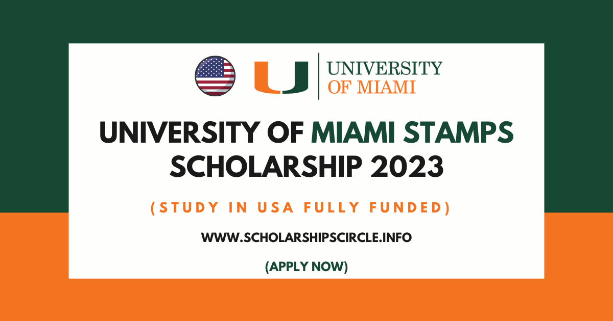 Miami Stamps Scholarship in USA
