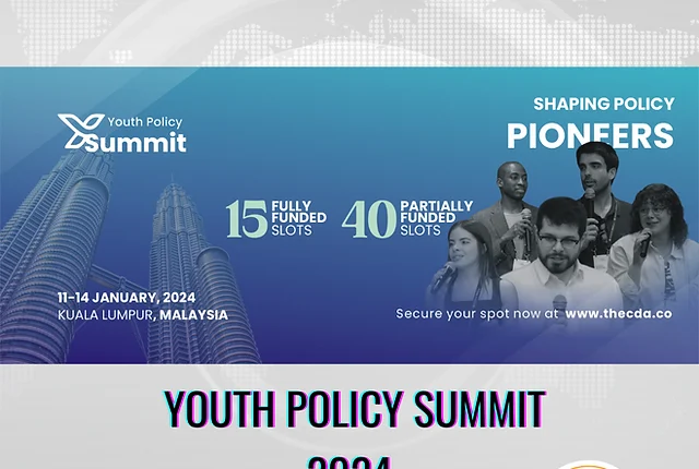 Hurry up! Complete your Application Form for Youth Policy Summit Malaysia 2024 before November 05, 2023.