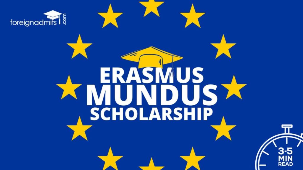 Erasmus Mundus Scholarship 2025 (Study in Europe)